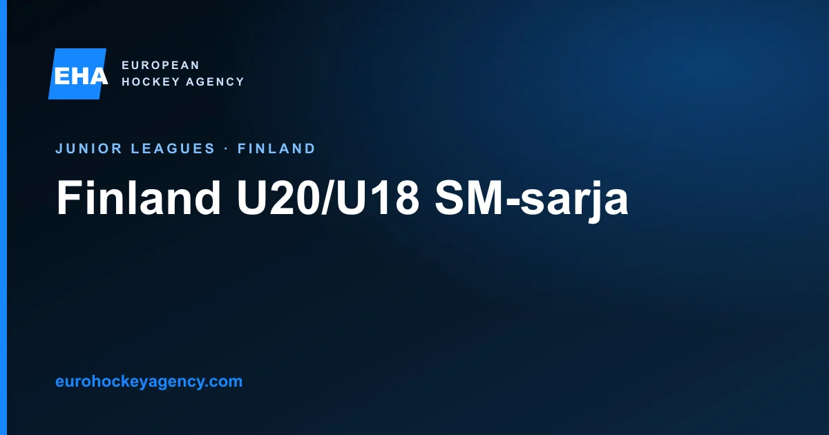 Finland U20 and U18 SM-sarja junior route and transfer rules.