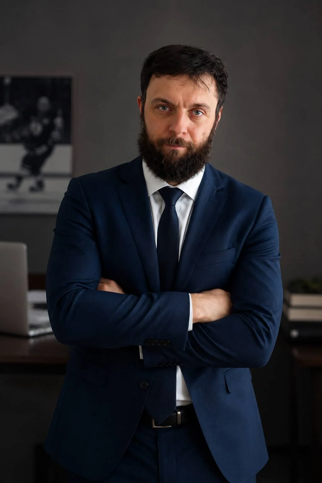 Viachaslau Marshchonak, founder of European Hockey Agency